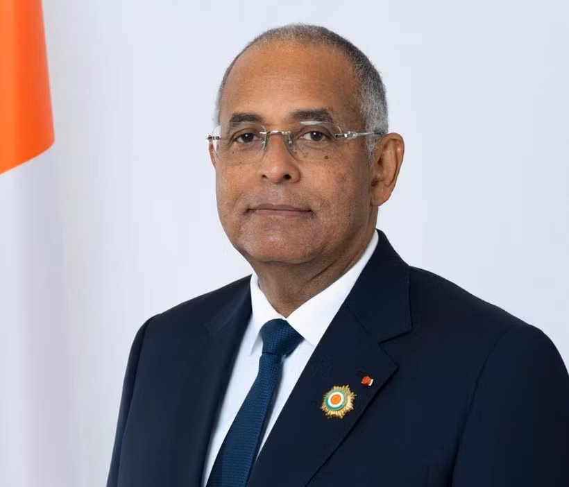 El presidente de la Asamblea Nacional de Costa de Marfil, Patrick Achi. (Foto: Cancillería)