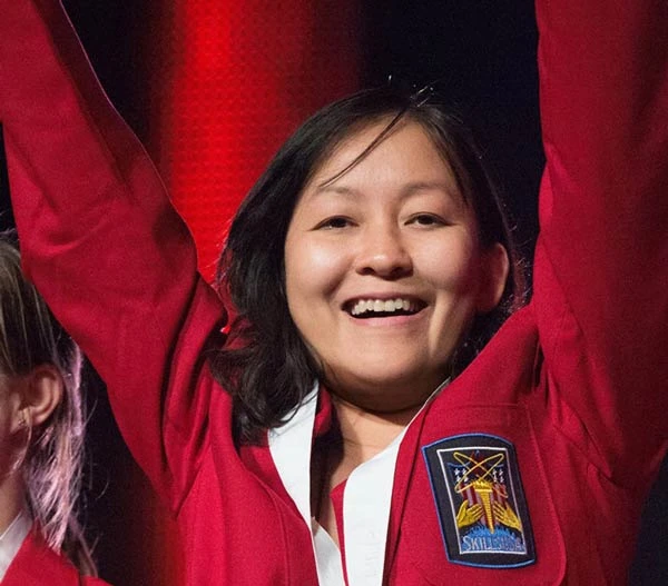 Estudiante vietnamita en primer lugar de SkillsUSA