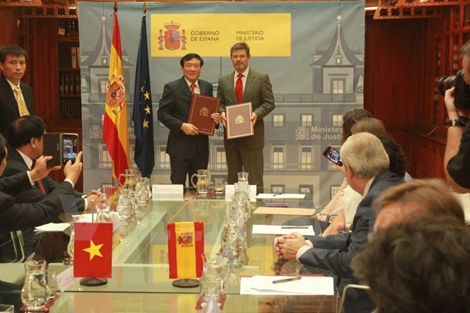 Robustecen Vietnam y España cooperación judicial