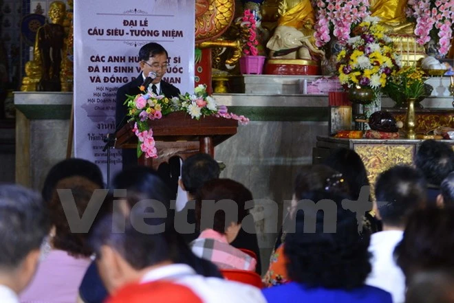 Réquiem en Tailandia por soldados mártires vietnamitas