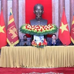 Presidente de Vietnam sostiene conversaciones con su homólogo esrilanqués 