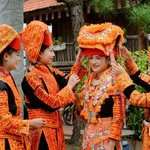 Vibrantes colores de las minorías étnicas de la provincia de Bac Ninh 