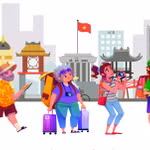 Turistas internacionales a Vietnam aumentan un 14,9%
