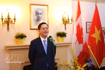 El embajador de Vietnam en Canadá, Pham Vinh Quang (Fuente: VNA)