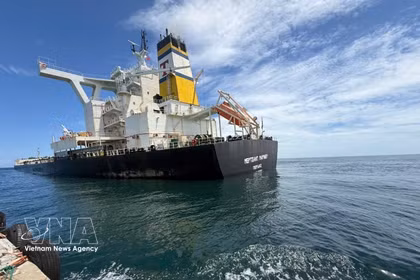 El buque de carga Merchant Mariner. Foto: VNA