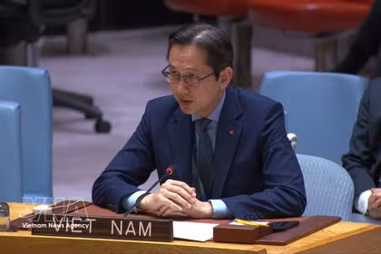 El embajador Do Hung Viet, representante permanente de Vietnam ante las Naciones Unidas. Foto: VNA