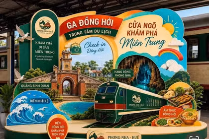 Nuevo servicio ferroviario conecta sitios patrimoniales del centro de Vietnam 