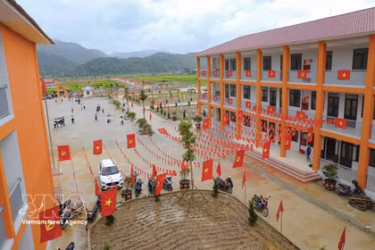 Nuevas escuelas de educación integrada en las zonas fronterizas de Vietnam