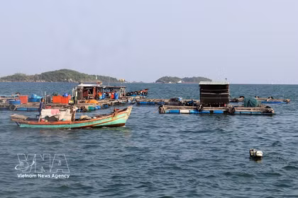Zona del puerto pesquero de An Thoi. Foto: VNA
