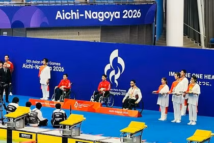 Do Thanh Hai y Le Tien Dat ganaron las medallas de oro y plata en los 100 metros braza masculinos. Foto: thethao.sggp.org