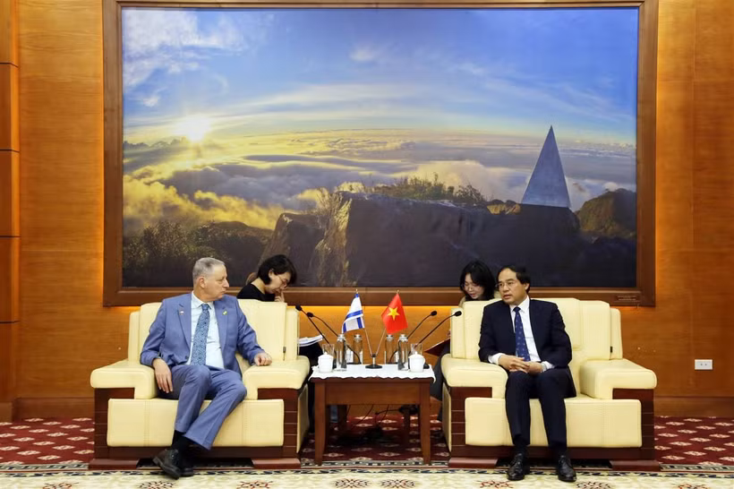 Panorama de la reunión. (Fuente: VNA)