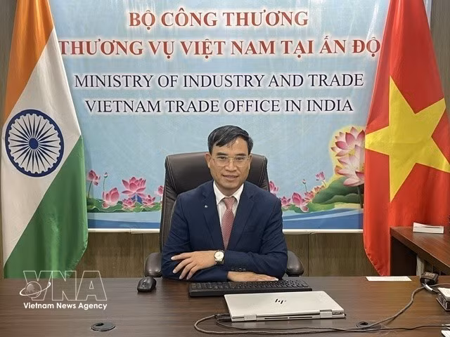 El consejero comercial de Vietnam en la India, Bui Trung Thuong. (Fuente: VNA)
