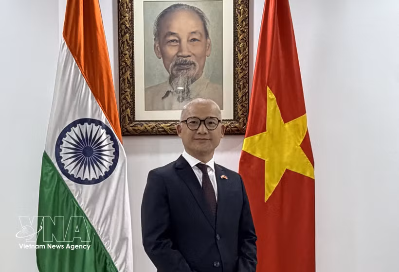 El embajador de Vietnam en la India, Trinh Minh Manh. (Fuente: VNA)