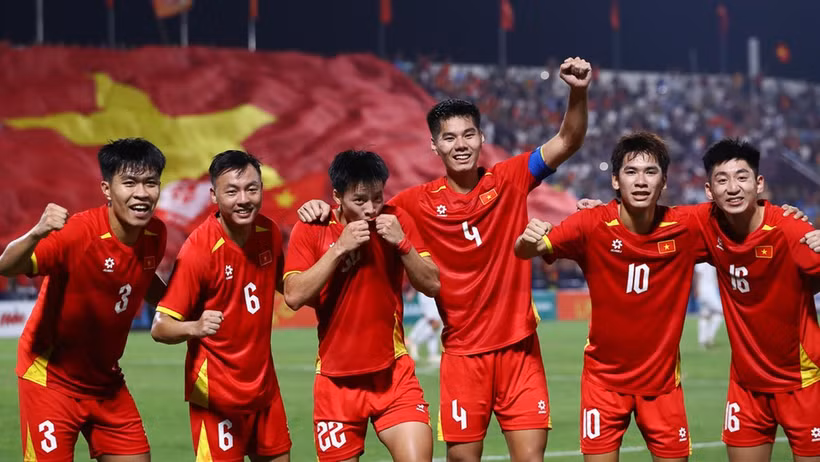 Jugadores de sub-22 de Vietnam. (Fuente: VFF)