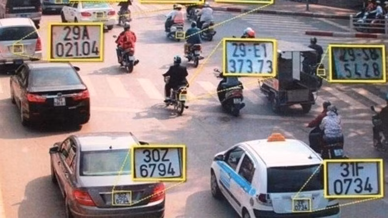 Aumentan el uso de sistemas de cámaras de vigilancia para detectar y gestionar infracciones en Hanoi. (Foto: vov.vn)