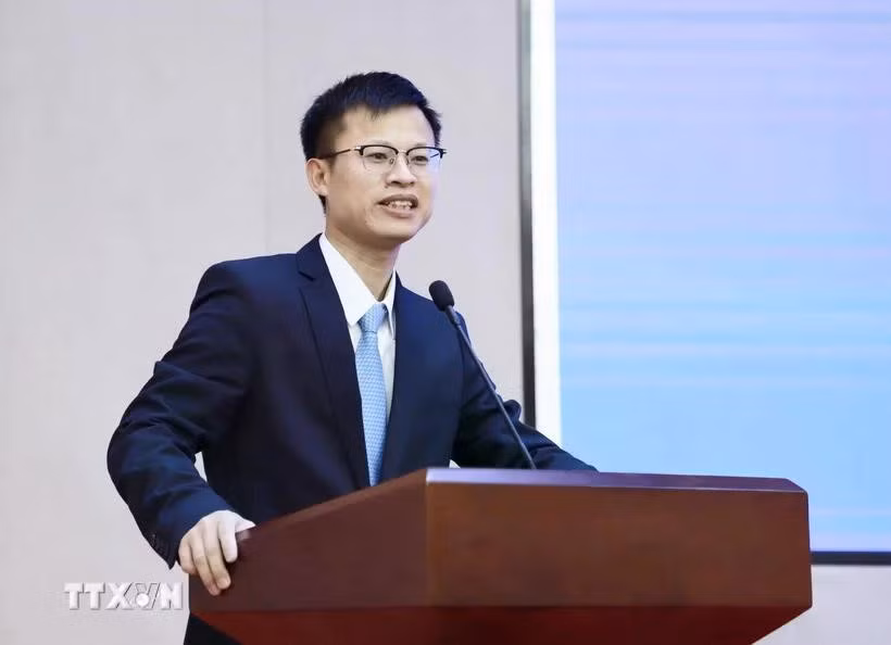 Lei Xiaohua, subjefe del Instituto de Estudios del Sudeste Asiático, perteneciente a la Academia de Ciencias Sociales de la provincia china de Guangxi. (Fuente: VNA)
