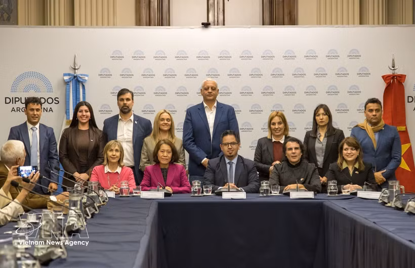 En el evento. (Fuente: VNA)