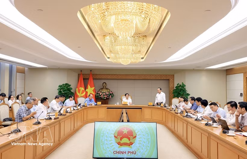 Panorama de la reunión. (Fuente: VNA)