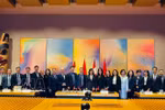 Delegados vietnamitas en la tercera reunión del Comité Económico Conjunto Vietnam-Canadá (Foto: VNA)