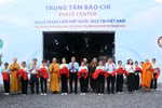 Inauguración del centro de prensa para servir la celebración del Día de Vesak de las Naciones Unidas en Vietnam (Foto: VNA)