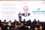 El presidente suizo, Guy Parmelin, interviene en la cita. (Foto: VNA)