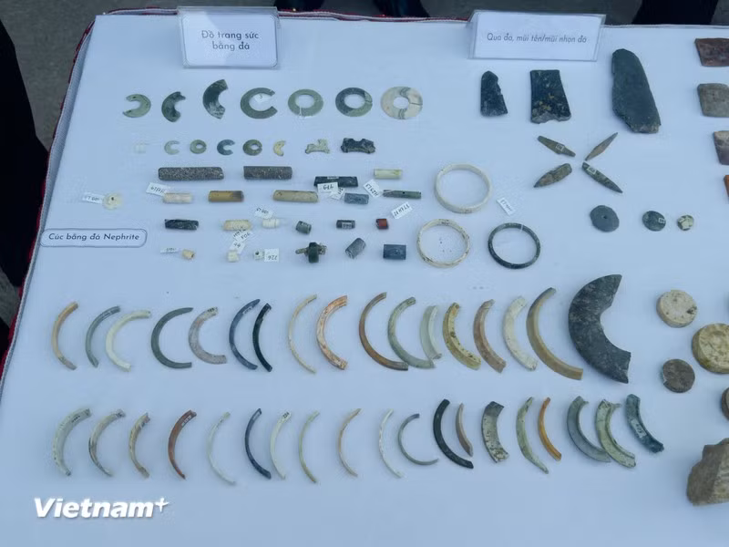 Objetos de joyería. (Fuente: Vietnam+)