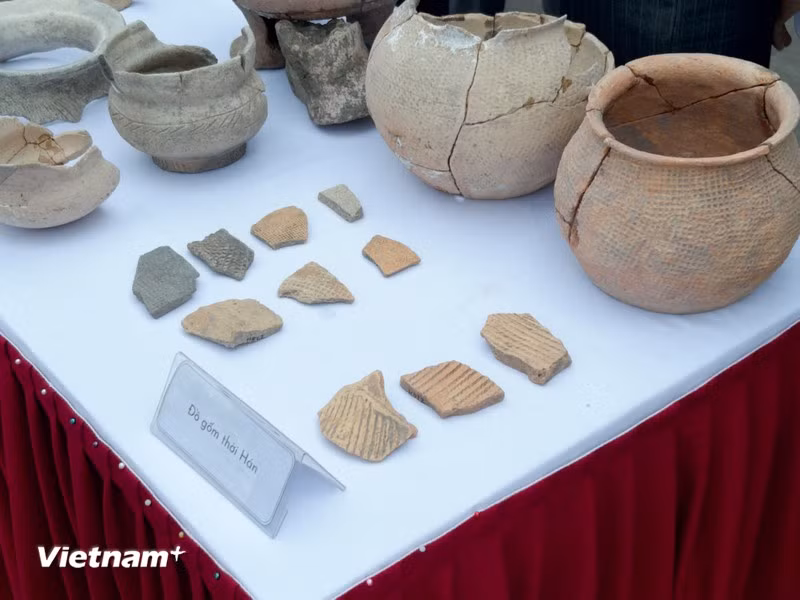Cerámica de la dinastía Han. (Fuente: Vietnam+)