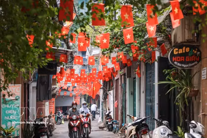 Hanoi se engalana para celebrar el 81.º aniversario del Día Nacional