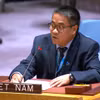 El ministro consejero Nguyen Hai Luu, representante permanente adjunto de Vietnam ante la ONU. (Foto: Archivo de VNA)