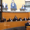 La jueza vietnamita Nguyen Thi Lan Anh presta juramento en el ITLOS, en Hamburgo (Foto: VNA)