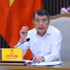 El primer ministro de Vietnam, Le Minh Hung, interviene en la cita. (Foto: VNA)