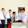 Los estudiantes de la Universidad Marítima de Vietnam reciben formación mediante un método que integra la teoría con la práctica. (Foto: VNA)