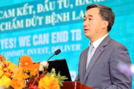 Tran Van Thuan, viceministro de Salud, interviene en la cita (Foto: VNA)