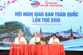 La 18ª conferencia nacional de la Asociación de Amistad Vietnam-Rusia se celebró en la provincia de Ninh Binh el 18 de julio de 2026. (Foto: VNA)