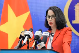 La portavoz de la Cancillería vietnamita, Pham Thu Hang (Foto: VNA)