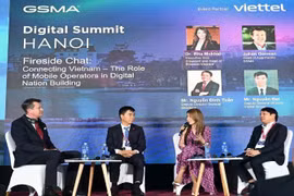 Esta es la primera vez que la Cumbre Digital Nacional de la GSMA se celebró en Vietnam (Foto: nhandan.vn)