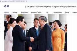 Un artículo publicado por la agencia de noticias Yonhap (Foto: VNA)