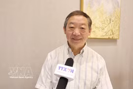 El profesor Zhu Zhenming, de la Academia China (Kunming) de Estudios del Sur y Sudeste Asiático. (Foto: VNA)