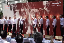 Acto de inauguración del centro de prensa (Foto: VNA)
