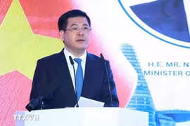 El ministro de Industria y Comercio, Nguyen Hong Dien (Foto: VNA)