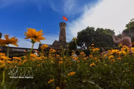 Torre de la Bandera, en Hanoi. (Foto: VNA)