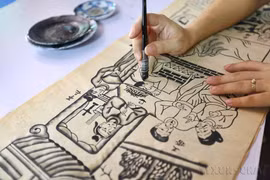 UNESCO inscribe oficio de elaboración de pinturas Dong Ho en lista de salvaguardia urgente