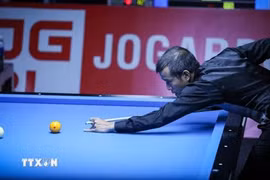 Tran Quyet Chien del equipo de billar de Vietnam. (Foto: VNA)