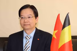 Tran Ngoc Quan, consejero y jefe de la Oficina Comercial de Vietnam en Bélgica y ante la UE (Foto: VNA)