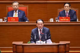 El secretario del Comité partidista en el Ministerio de Cultura, Deportes y Turismo y titular de la cartera, Nguyen Van Hung (Foto: VNA)