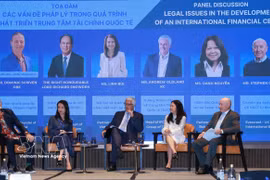Expertos intercambian en el simposio. (Foto: VNA)