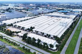 El parque industrial Vinh Loc 2 está ubicado en la comuna de My Yen, provincia de Tay Ninh. (Foto: VNA)