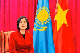 La embajadora de Vietnam en Kazajistán, Pham Thai Nhu Mai (Foto: VNA)