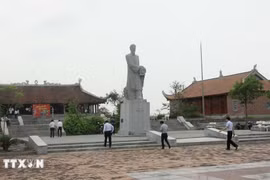 Sitio conmemorativo del erudito Le Quy Don en la comuna homónima, provincia de Hung Yen. (Foto: VNA)