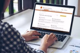 El Portal Nacional de Servicios Públicos será actualizado para convertirse en una plataforma digital unificada de “ventanilla única” (Foto: vov.vn)